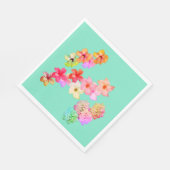 Serviette En Papier Flower Power 1 Paper Plate (Coin)