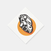 Serviette En Papier Flower Power Car Cute Hippie Style (Coin)