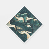 Serviette En Papier Flowing harmony (Coin)