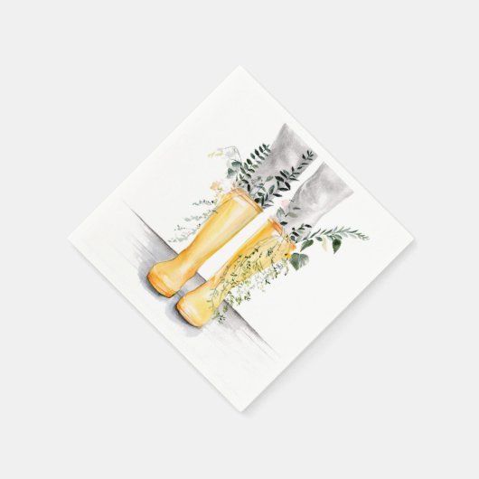 Serviette En Papier Flux et croissance I (Coin)