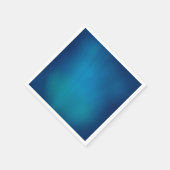 Serviette En Papier Flux sous-marin bleu profond (Coin)