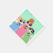 Serviette En Papier Fly high Powerpuff (Coin)