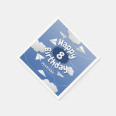 Serviette En Papier flying folded paper airplanes childrens birthday (Coin)