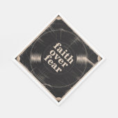 Serviette En Papier Foi sur la peur (Coin)
