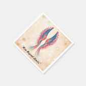 Serviette En Papier « Foi transcendante, élévation » (Coin)