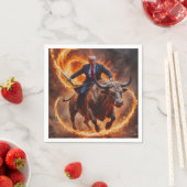 Serviette En Papier Fonds républicain des élections du président Trump (En situation)