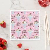 Serviette En Papier Fondue au glace (En situation)