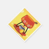 Serviette En Papier Fondue de fromage (Coin)