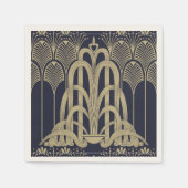 Serviette En Papier Fontaine Déco (Devant)