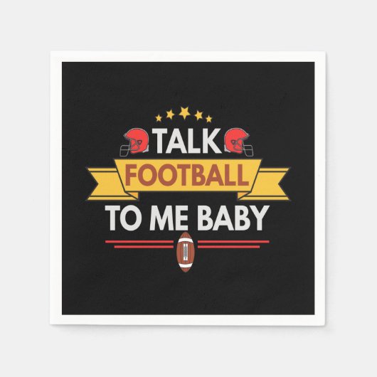 Serviette En Papier Foot de foot To me Baby Funny Fantasy (Devant)