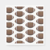 Serviette En Papier "Football" (Devant)