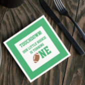 Serviette En Papier Football 1er anniversaire