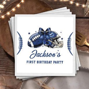 Serviette En Papier Football 1er anniversaire Napkins