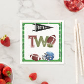 Serviette En Papier Football 2e année à l'anniversaire (En situation)