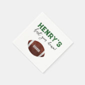 Serviette En Papier Football Anniversaire fête Napkin (Coin)