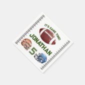 Serviette En Papier Football Anniversaire garçon (Coin)