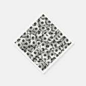 Serviette En Papier Football Soccer Anniversaire Thème Motif (Coin)