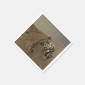 Serviette En Papier Forage Mars Curiosity Red Martian Paysage (Coin)