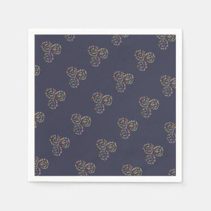 Serviette En Papier Force de Triskelion celtique