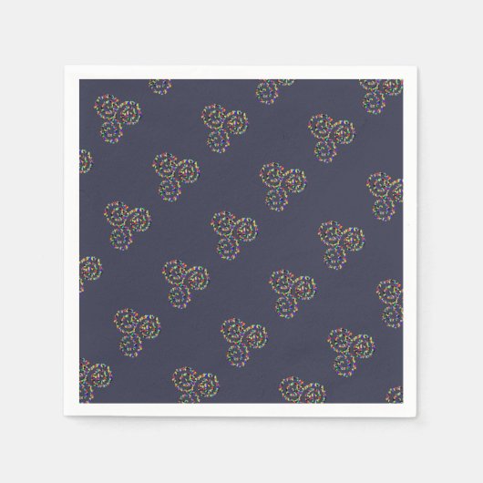 Serviette En Papier Force de Triskelion celtique (Devant)