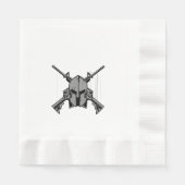 Serviette En Papier Force militaire (Devant)