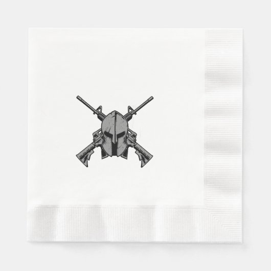 Serviette En Papier Force militaire (Devant)