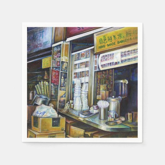 Serviette En Papier Forces de lumière chargées émotionnellement, Singa (Devant)