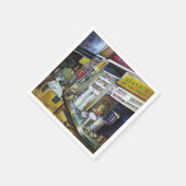 Serviette En Papier Forces de lumière chargées émotionnellement, Singa (Coin)