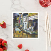 Serviette En Papier Forces de lumière chargées émotionnellement, Singa (En situation)