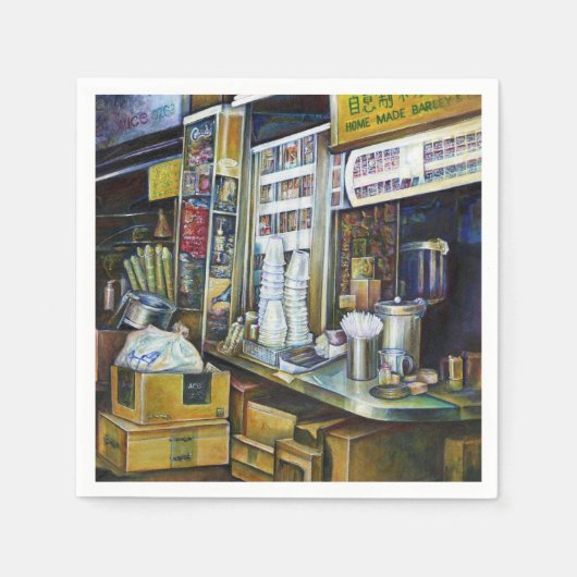 Serviette En Papier Forces de lumière chargées émotionnellement, Singa (Devant)