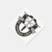 Serviette En Papier Forces spéciales SF De Oppresso Liber (Coin)