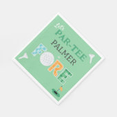 Serviette En Papier Fore, 4e anniversaire Par-tee Golf (Coin)
