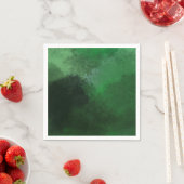 Serviette En Papier forest green (En situation)