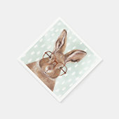 Serviette En Papier Forester à quatre roues | Lapin Lapin (Coin)