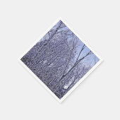 Serviette En Papier Forêt à Twilight (Coin)