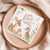 Serviette En Papier Forêt boisée Oh Deer