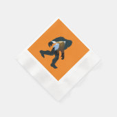 Serviette En Papier Forêt de nuit Bigfoot (Coin)