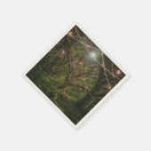 Serviette En Papier Forêt enchantée de Woodland sur mesure (Coin)