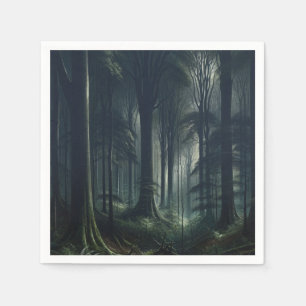 Serviette En Papier Forêt foncée à Twilight Sweet 16