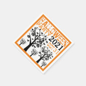 Serviette En Papier Forêt hantée, Halloween (Coin)