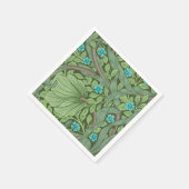 Serviette En Papier Forget-Me-Nots, Wallpaper de William Morris (Coin)