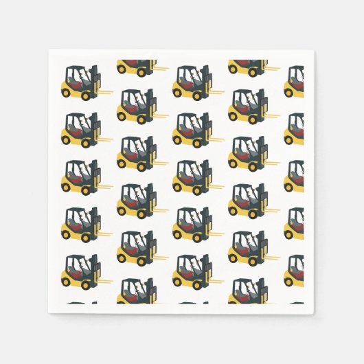 Serviette En Papier Forklift (Devant)