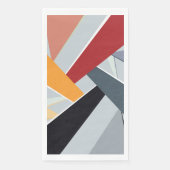 Serviette En Papier Forme géométrique Abstraite 2 (Devant)