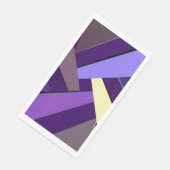 Serviette En Papier Forme géométrique Abstraite 5 (Coin)