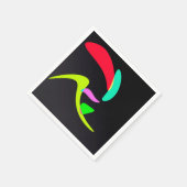 Serviette En Papier Formes courbes (Coin)
