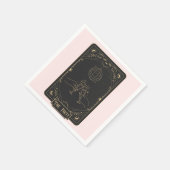Serviette En Papier Fortune ésotérique du Tarot (Coin)