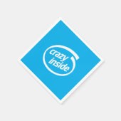 Serviette En Papier Fou à l'intérieur (Coin)