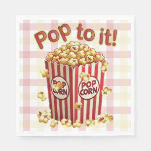 Serviette En Papier Fou de style - "C'est pop!"