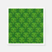 Serviette En Papier Four Leaf Clover - Papier (Devant)