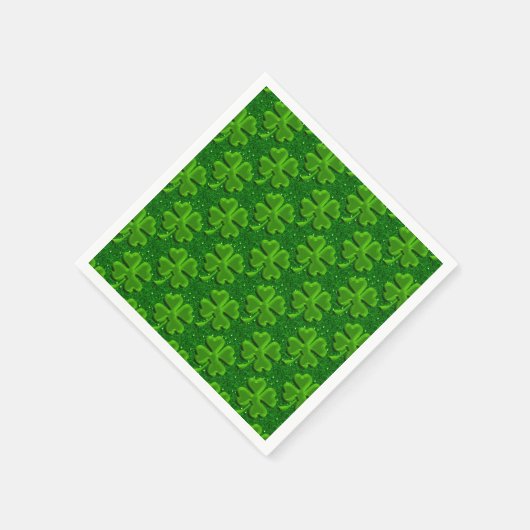 Serviette En Papier Four Leaf Clover - Papier (Coin)